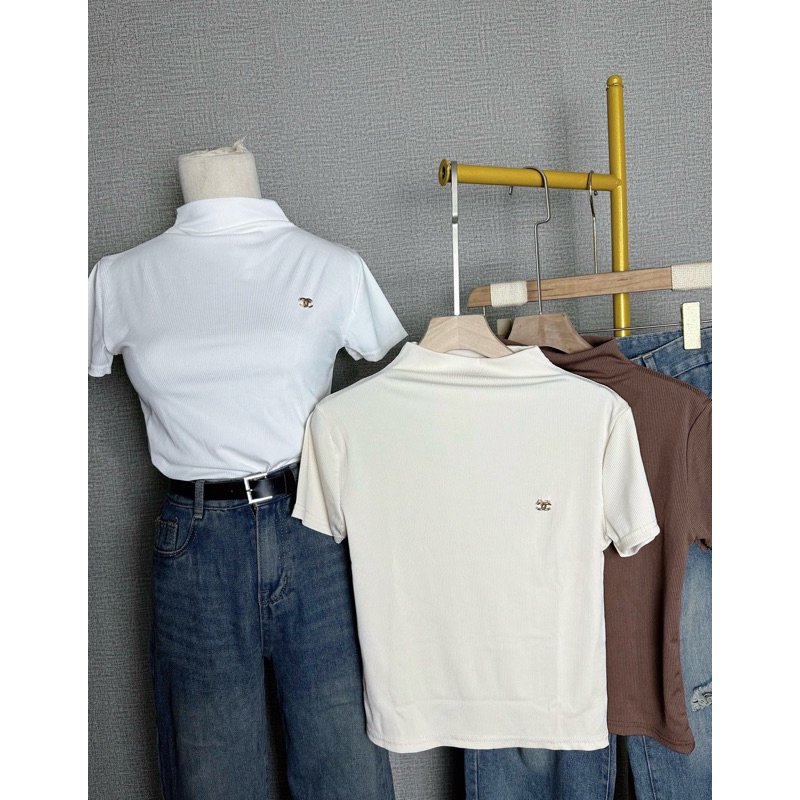 SET 3 áo tăm kèm tag cộc tay siêu hot