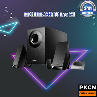 Loa 2.1 vi tính edifier m1360 có bảng điều khiển rời | âm thanh sắc nét | vỏ gỗ mdf chống dội âm | bảo hành 12 tháng
