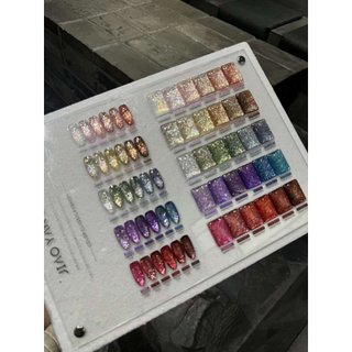 Set sơn gel kim tuyến Jiao Yan She 30 màu