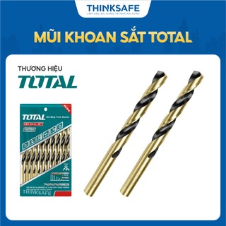 Mũi Khoan Sắt TOTAL loại thường chất lượng cao, đa dạng kích cỡ 6.0mm đến 11mm, Mũi Khoan chính hãng - Thinksafe
