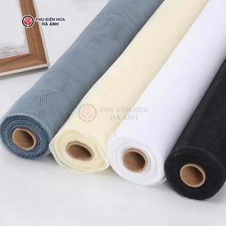 Lưới gói hoa cuộn dài, lưới thô, lưới kim tuyến