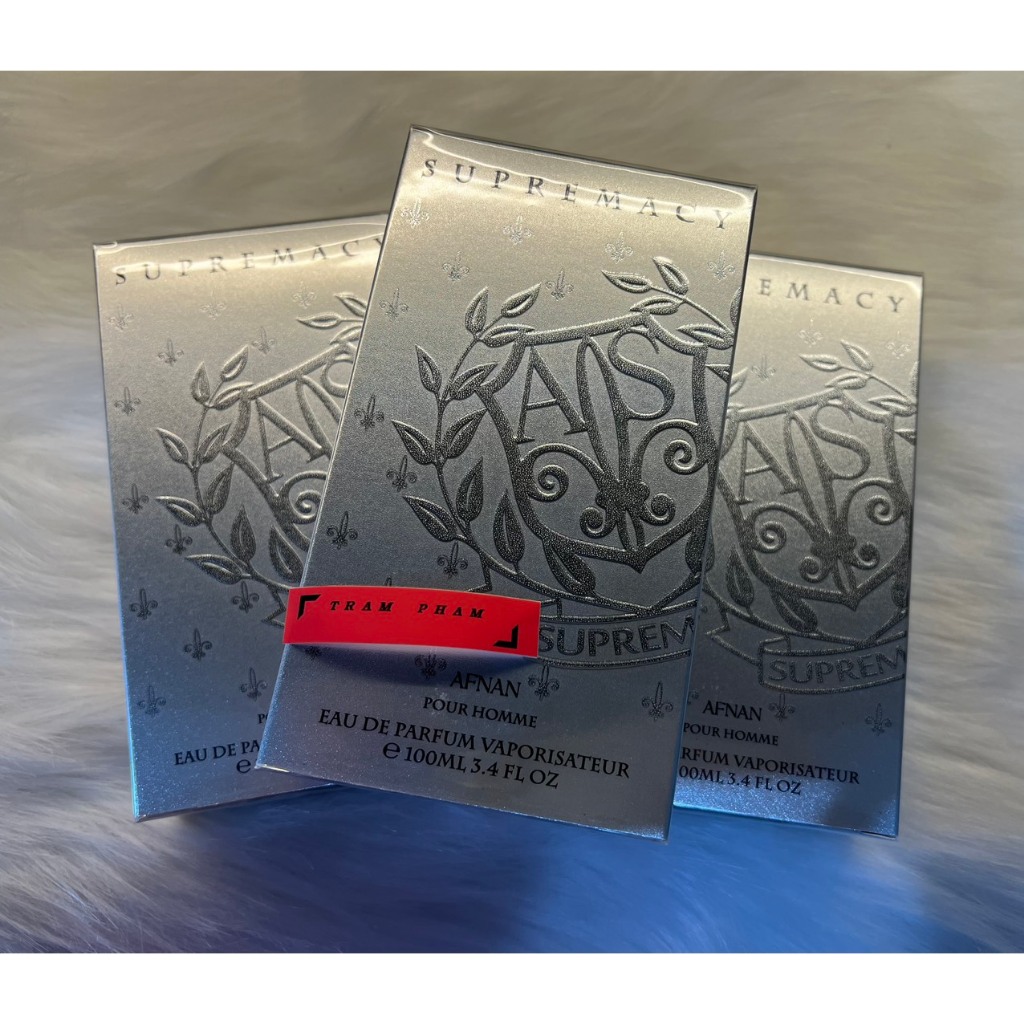 [chính hãng] Afnan Supremacy Silver EDP 100ml