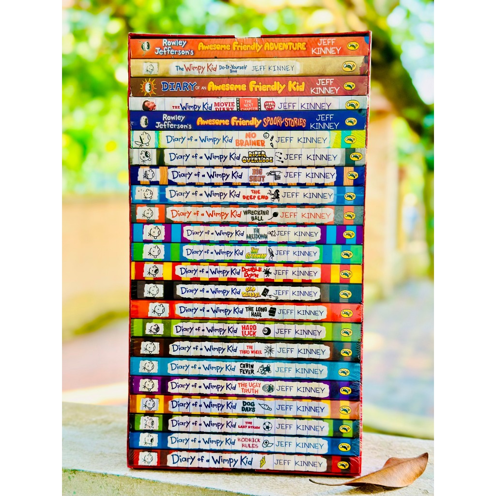 Bản nhập Diary Of A Wimpy Kid - 23 cuốn mới nhất - Kèm file nghe 14q
