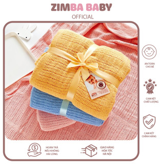 Chăn lưới xuất nga chăn hè cho bé chất liệu thoáng mát sử dụng được 4 mùa zimbababy