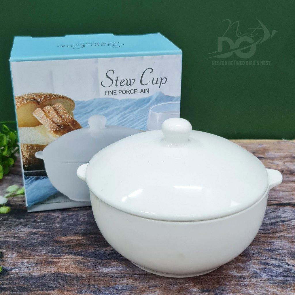 Thố sứ chưng yến cao cấp