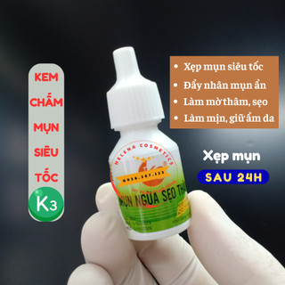 Chấm mụn k3, kem chấm mụn ngừa sẹo thâm hiệu quả 10g