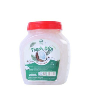 Thạch Dừa Minh Hạnh Hũ 2.5kg – Topping Hoàn Hảo Cho Mọi Món Uống Và Tráng Miệng!