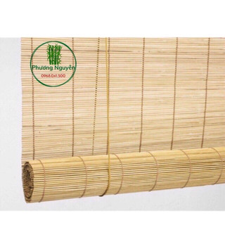 Mành Trúc Che Cửa Sổ 1m x 2m, 1.2 x 2m ( có dây kéo)