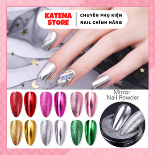 Bột tráng gương dùng trang trí móng nail