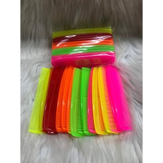 [5 cây] Lược chảy tóc size Mini dài 12cm, không cán - nhỏ, Nhiều màu