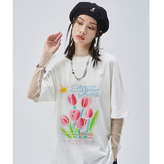 Áo Thun Cao Cấp IDEVERRAY x VUNC Spring Breeze Form Oversize Chất Cotton 260gsm