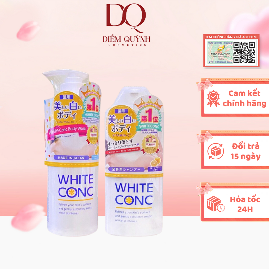 Sữa Tắm Dưỡng Da White ConC Nhật Bản