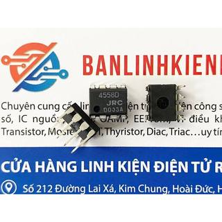[Combo 5 con] 4558D, JRC4558D, NJM4558D, JRC4558 IC Thuật toán DIP-8