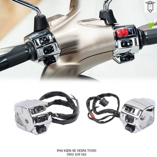 Bộ cùm công tắc full dây dành cho vespa sprint primavera đời abs