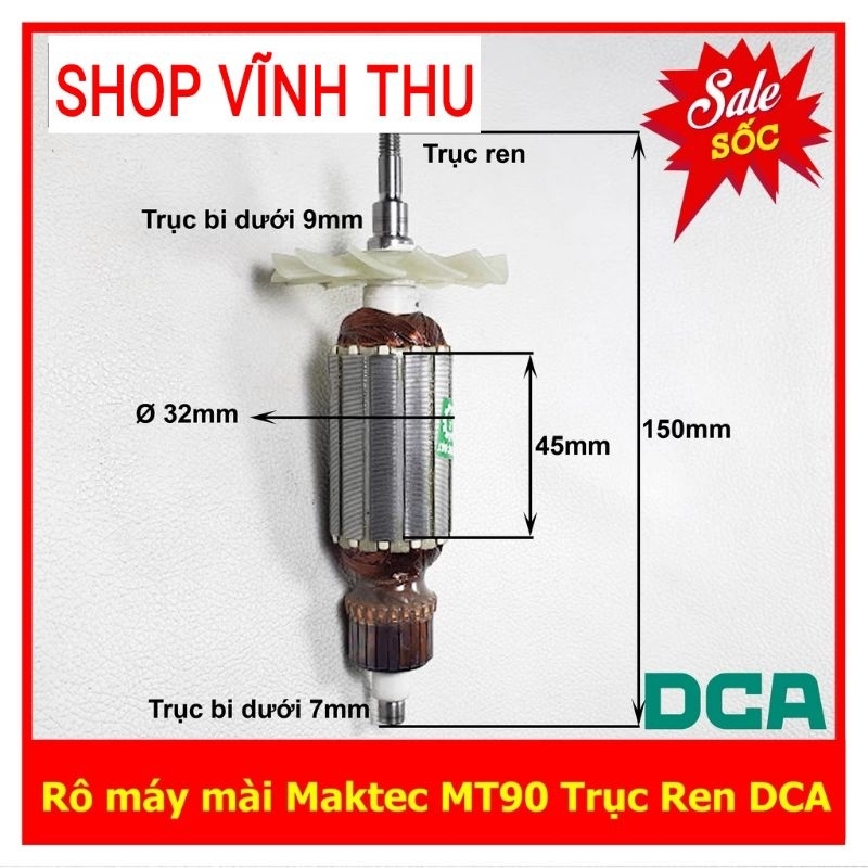 RÔ MÀI MATEC MT90 TRỤC REN