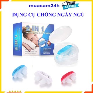 Chống ngáy ngủ FREESHIP Dụng cụ chống ngáy và lọc không khí khi ngủ cho cả Nam và Nữ