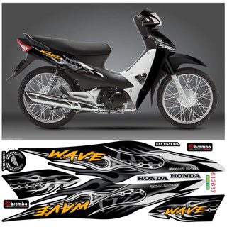 Tem Rời Wave Alpha 50cc& 100cc Mẫu Lửa (2006-2016)