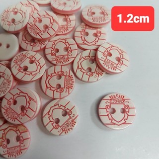 Nút nhựa, size 1.2cm đến 2cm  (50 nút)