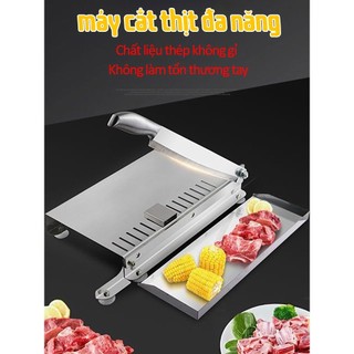 Máy chặt thịt gà Máy thái thịt đa năng máy chặt xương Máy cắt đa năng, chất liệu làm từ Inox nhỏ gọn tiện lợi
