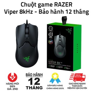 Chính hãng - chuột game razer viper 8000hz - hàng chính hãng bảo hành 12 tháng