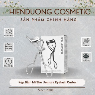 Kẹp Bấm Mi Shu Uemura Eyelash Curler, chất liệu silicon cao cấp giúp uốn cong hàng mi từ trong gốc đến ngọn
