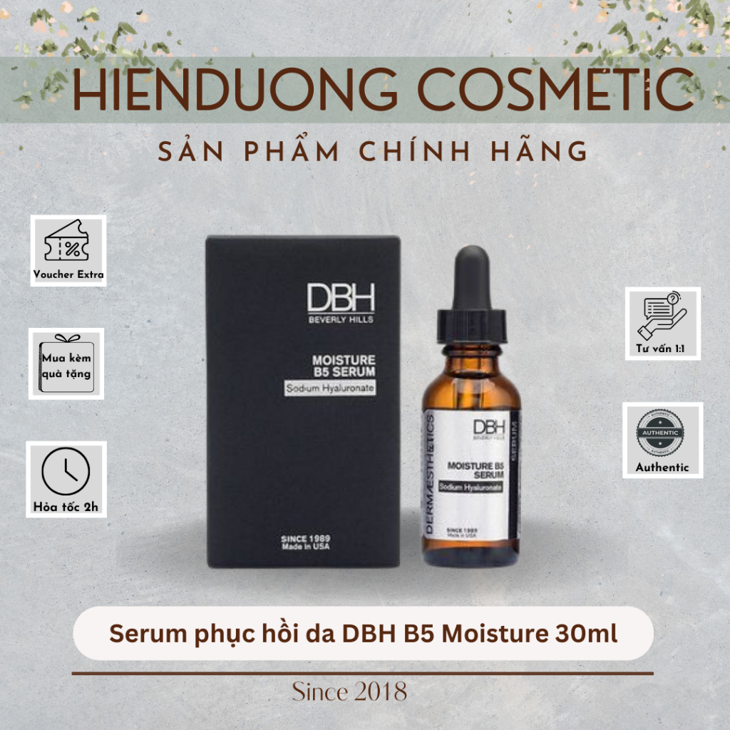 Serum Dưỡng Da DBH Moisture B5 Serum Sodium Hyaluronate 30ML