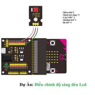 Bộ Công Cụ Học Tập Thực Hành BBC Micro:bit V2 nâng cao - Microbit Advanced Kit