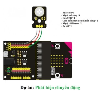 Bộ Công Cụ Học Tập Thực Hành BBC Micro:bit V2 nâng cao - Microbit Advanced Kit