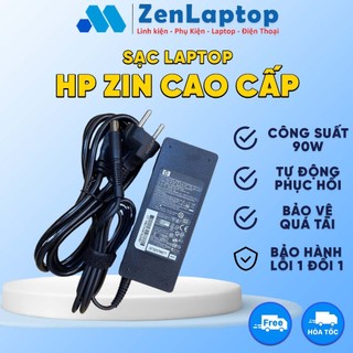 Sạc laptop hp 65w - 90w chân kim - sạc zin