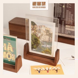 Khung tranh, khung ảnh, kẹp gài Menu thiết kế đơn giản, chất liệu gỗ tự nhiên cao cấp, khodogohanoi