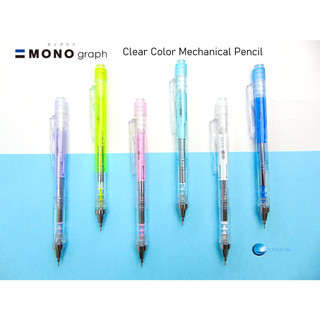 (Made in Japan) Chì Kim Lắc TOMBOW MONOGRAPH Phiên Bản màu CLEAR 0.5mm