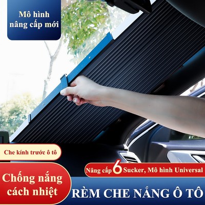 Rèm gấp chống nóng che kính lái ô tô MYT Rèm che nắng gấp gọn tiện lợi chống tia UV cho ô tô thiết kế đơn giản,gọn nhẹ