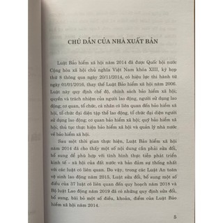 Sách- Luật Bảo Hiểm Xã Hội (hiện hành) (Sửa đổi, bổ sung năm 2015, 2018, 2019)