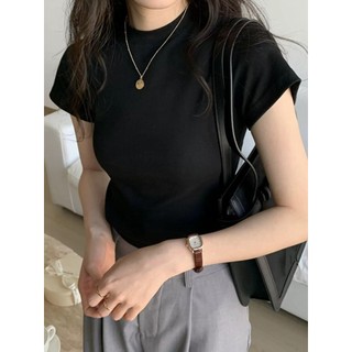 Áo thun Virgo croptop ôm body ngắn tay nhiều màu N7 AT.072