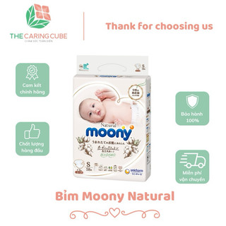 Tã/ Bỉm Moony natural Nhật