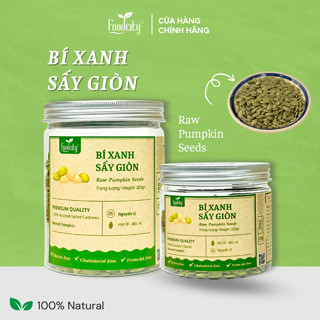 Hạt bí xanh tách vỏ sấy giòn nguyên vị, hạt dinh dưỡng tốt cho sức khoẻ thương hiệu Food City Việt Nam