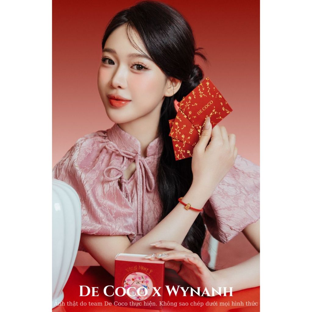 [MUA 1 TẶNG 1 CHARM NGÂN LƯỢNG] Vòng tay chỉ đỏ Như Ý may mắn DECOCO ACC (kèm Túi giấy + Hộp + Thiệp) | BigBuy360 - bigbuy360.vn