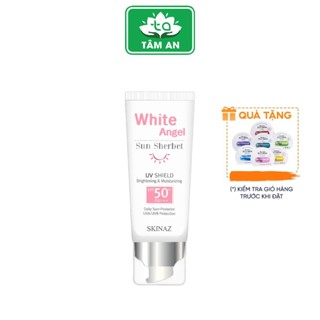 Kem chống nắng White Angel Sun Sherbet SKINAZ 70ml Hàn Quốc