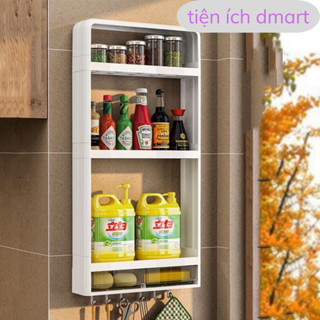 kệ dán tường kiko đựng đồ tiện ích, tủ treo tường đựng gia vị nhà bếp, để đồ nhà tắm kiko4