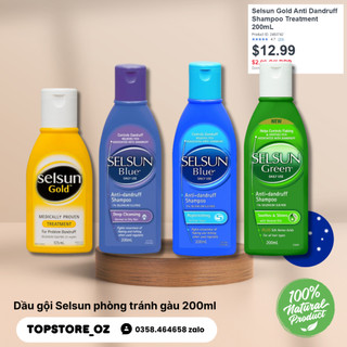 Hàng Dầu gội Selsun phòng tránh gàu 200ml .