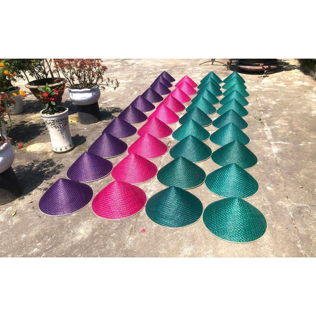 NÓN CỎ BÀNG HUẾ - MẪU TRƠN