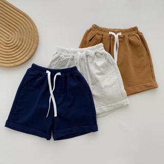 Samsoo set 3 quần sooc lật gấu cho bé