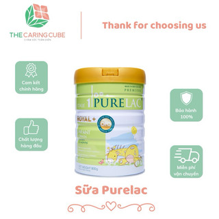 Sữa bột purelac số 1 ,2 ,3 - 800gr - phát triển toàn diện - sữa nhập khẩu date mới nhất