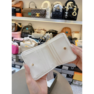 [MT 345] Ví gập vân trám full box