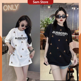 Áo thun nữ form rộng, áo phông tay lỡ basic cotton