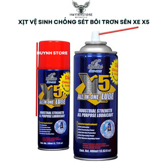 Xịt chống sét xịt sên xe máy x5 400ml