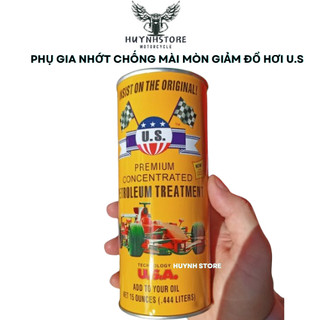 Phụ gia nhớt chống mài mòn động cơ us petroleum treatment 444ml usa