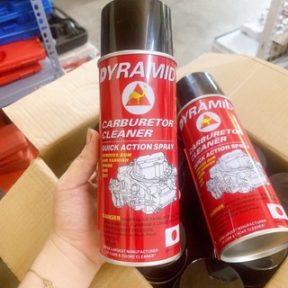 Xịt rửa bình xăng con dyramid carb & choke cleaner 450ml
