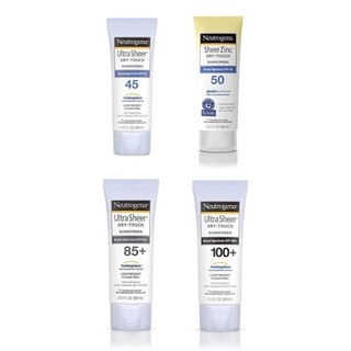 Kem chống nắng authentic Neutrogena Ultra Sheer Dry-Touch Sunscreen Broad Spectrum SPF45/SPF85+/SPF100+/ SPF 50  88ml (M