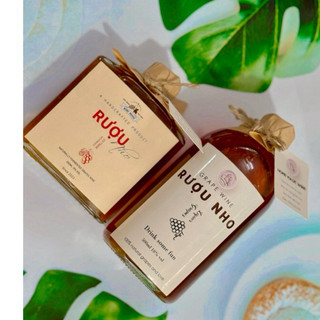 Nước nho lên men chai thuỷ tinh đặc sản ninh thuận